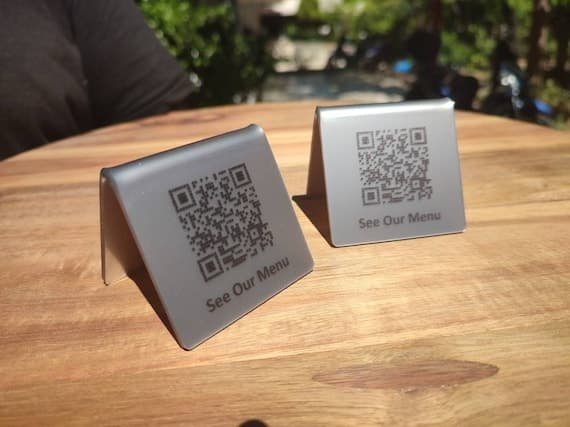 QR Code acrílico
